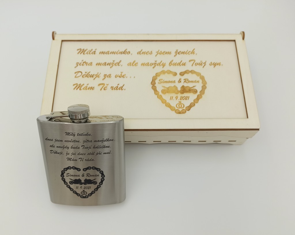 Dar od nevěsty a ženicha rodičům